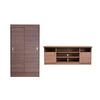 Combo Closet Caburga + Rack CIC Caf&eacute;
