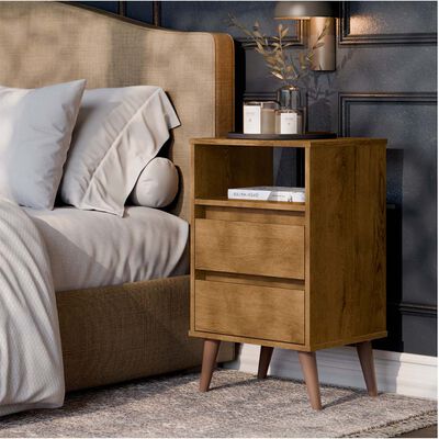 Imagen 1 del producto Velador Onessta Roma 2 Cajones Freijo