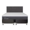 Box Spring CIC Base Dividida 2 Plazas Ortopedic Advance + Respaldo Eufrates
