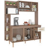 Kit Cocina Vekkahome Sofia 5 Puertas Beige