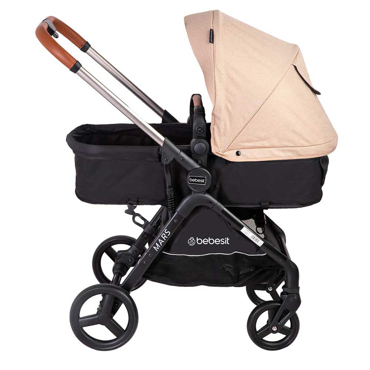 Coche Travel System con Silla y Base de Auto Bebesit