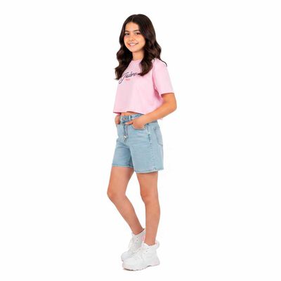Short Mezclilla Niña Mila