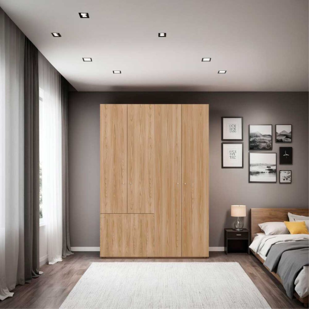 Combo Closet Tuhome 5 Puertas Dreams Fresno