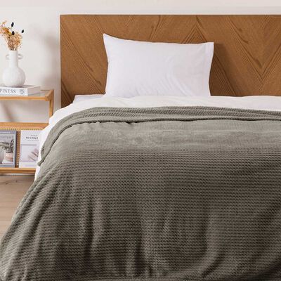 Frazada Mashini Aura 1.5 Plazas Verde