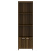 Biblioteca TuHome Easy Caramelo 2 Puertas