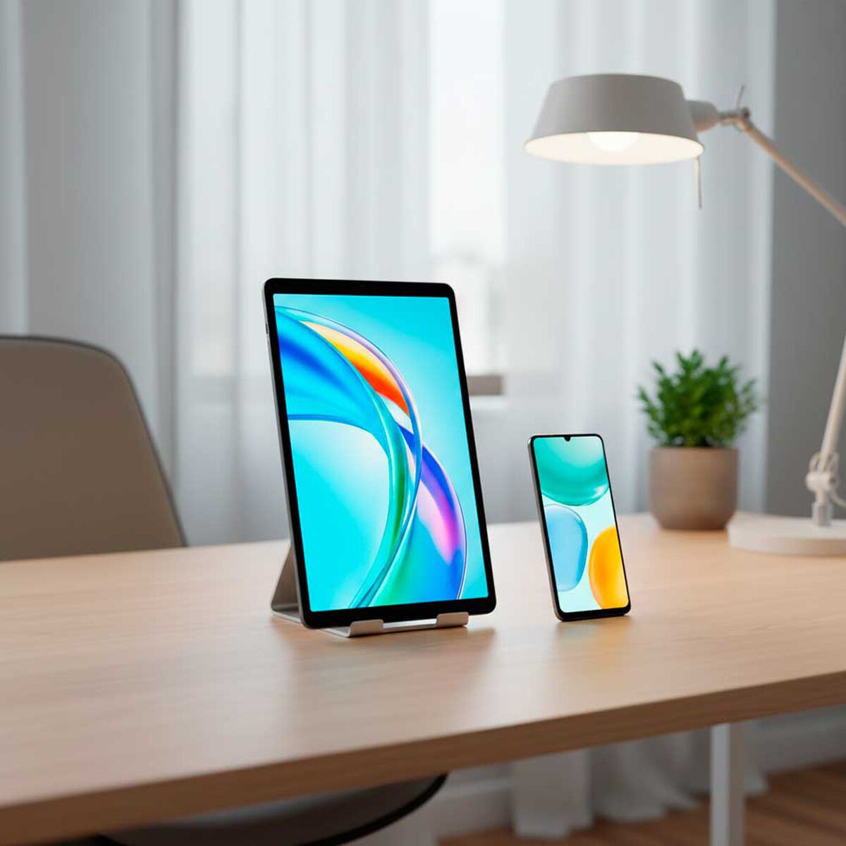 Combo PAD X7 HONOR 5504AEHH Snapdragon &reg; 685 4G  4 GB 128 GB 8.7" GRAY + Celular Honor X5c Plus 4G 6.74" Silver