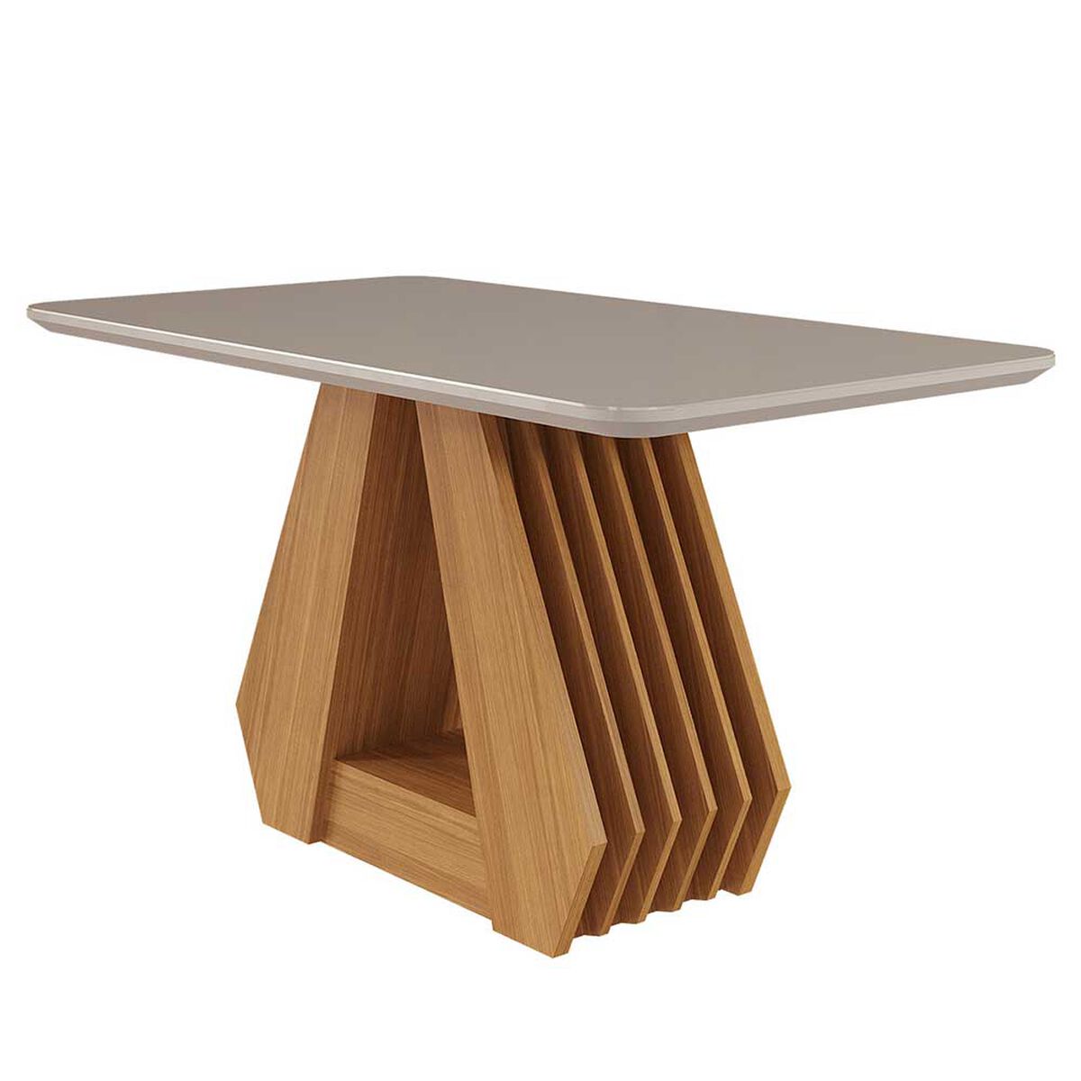 Juego de Comedor Decocasa Agata 4 Sillas Off White