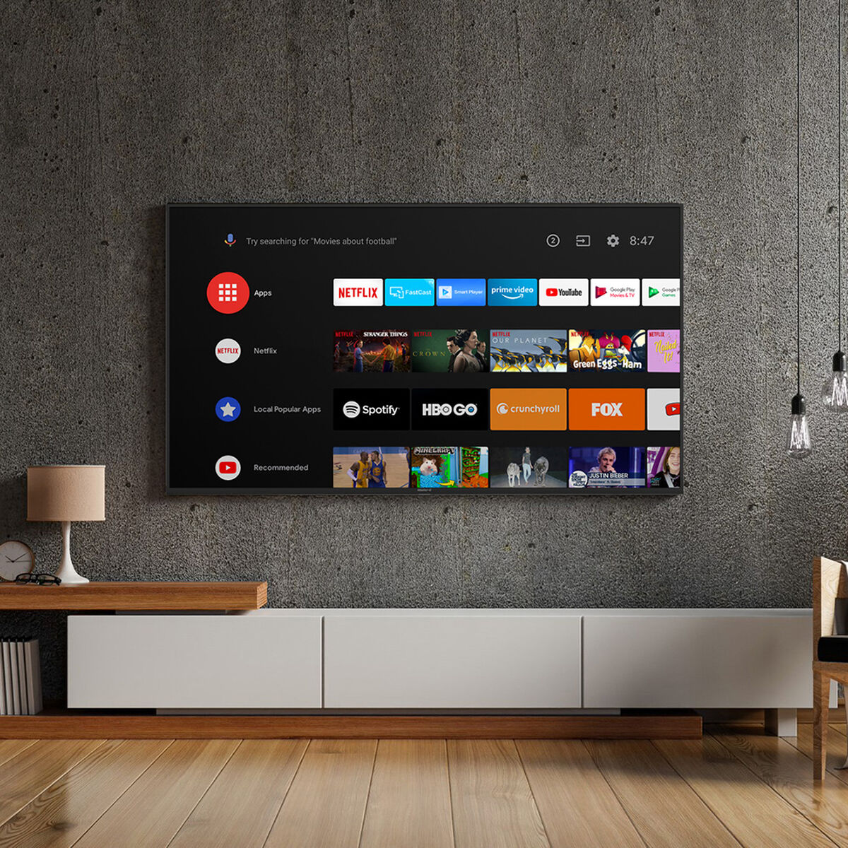 LED 70" Master-G MGA7000 Android TV Smart TV UHD 4K
