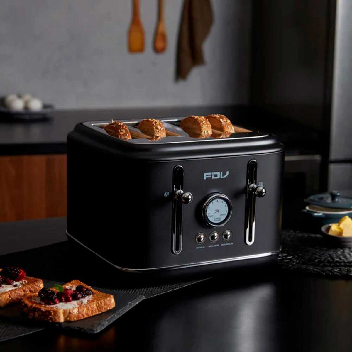 Tostador Fdv Iconic Black 4R