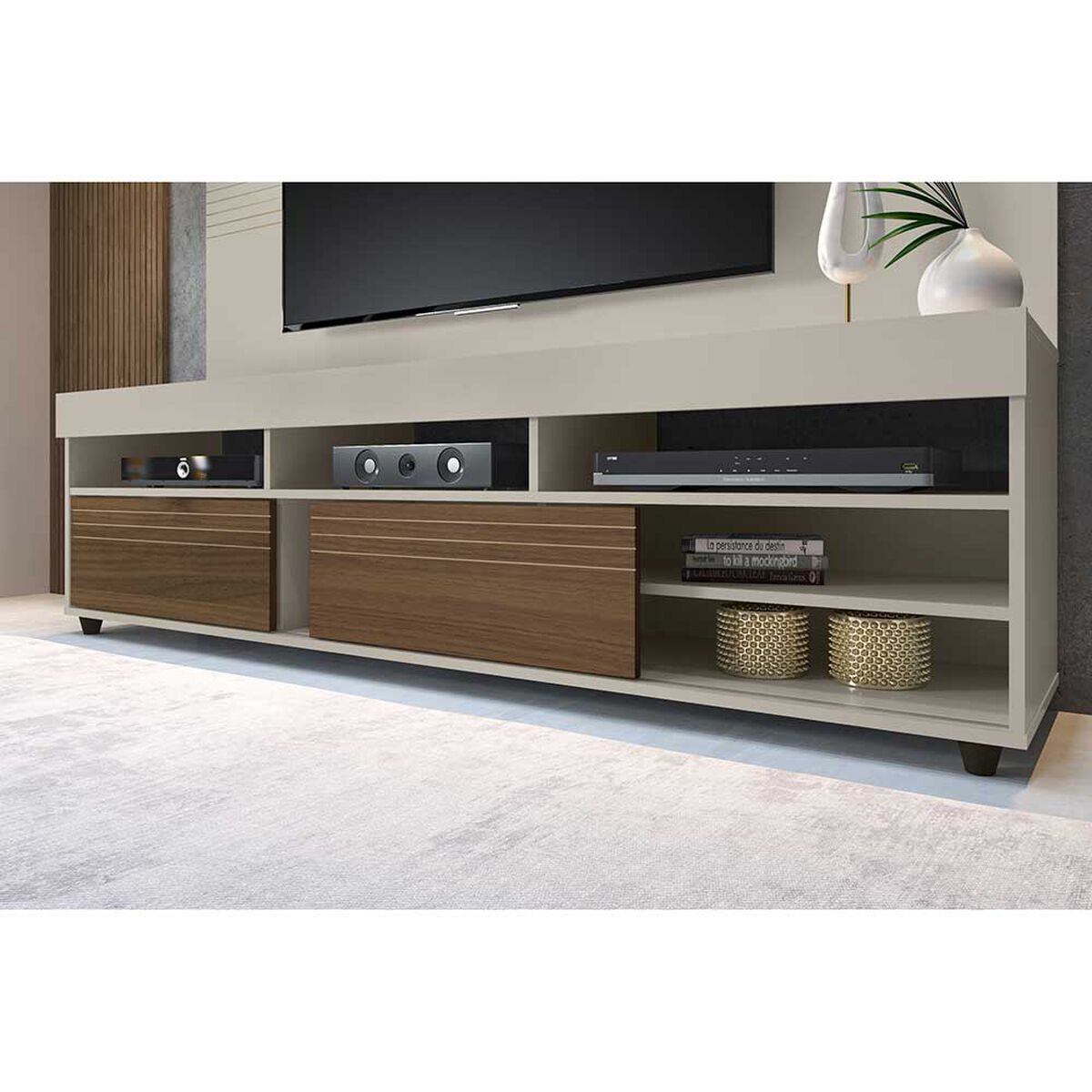 Home TV Jdo & Design Samba Hasta 55" Beige