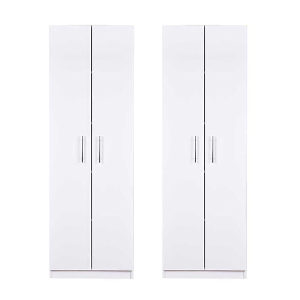 Combo 2 Despenseros de Baño CIC 2 Puertas Blanco