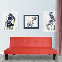 Futón Idetex Praga Rojo