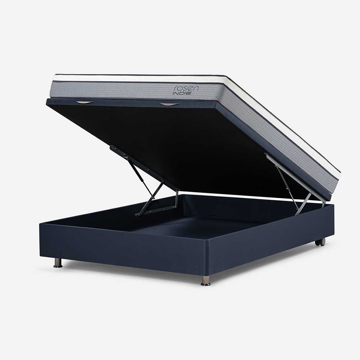 Boxet Rosen 2 Plazas Indie + Respaldo Tabor Grafito