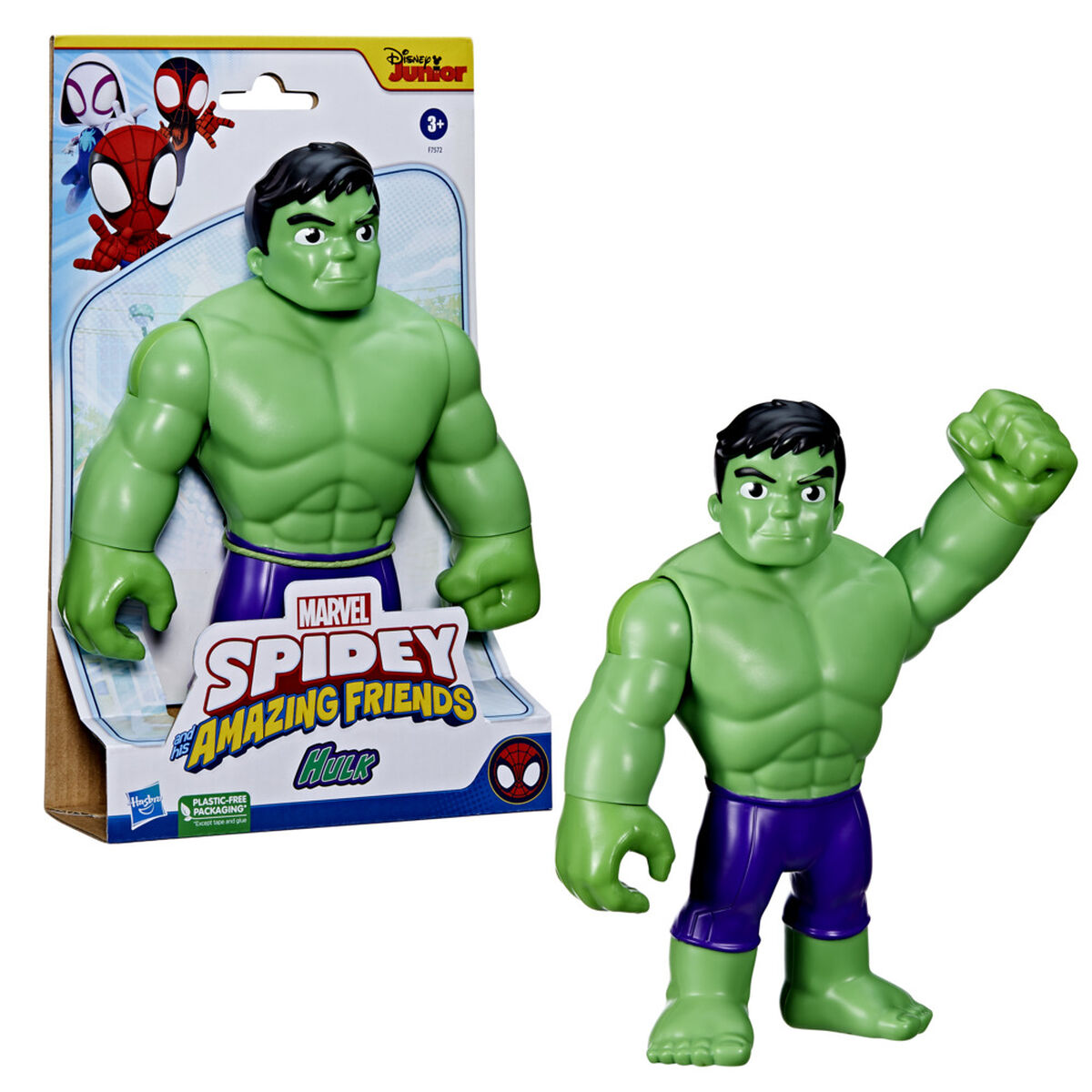 Figura de Acción Gigante Hulk Spidey & His Amazing Friends