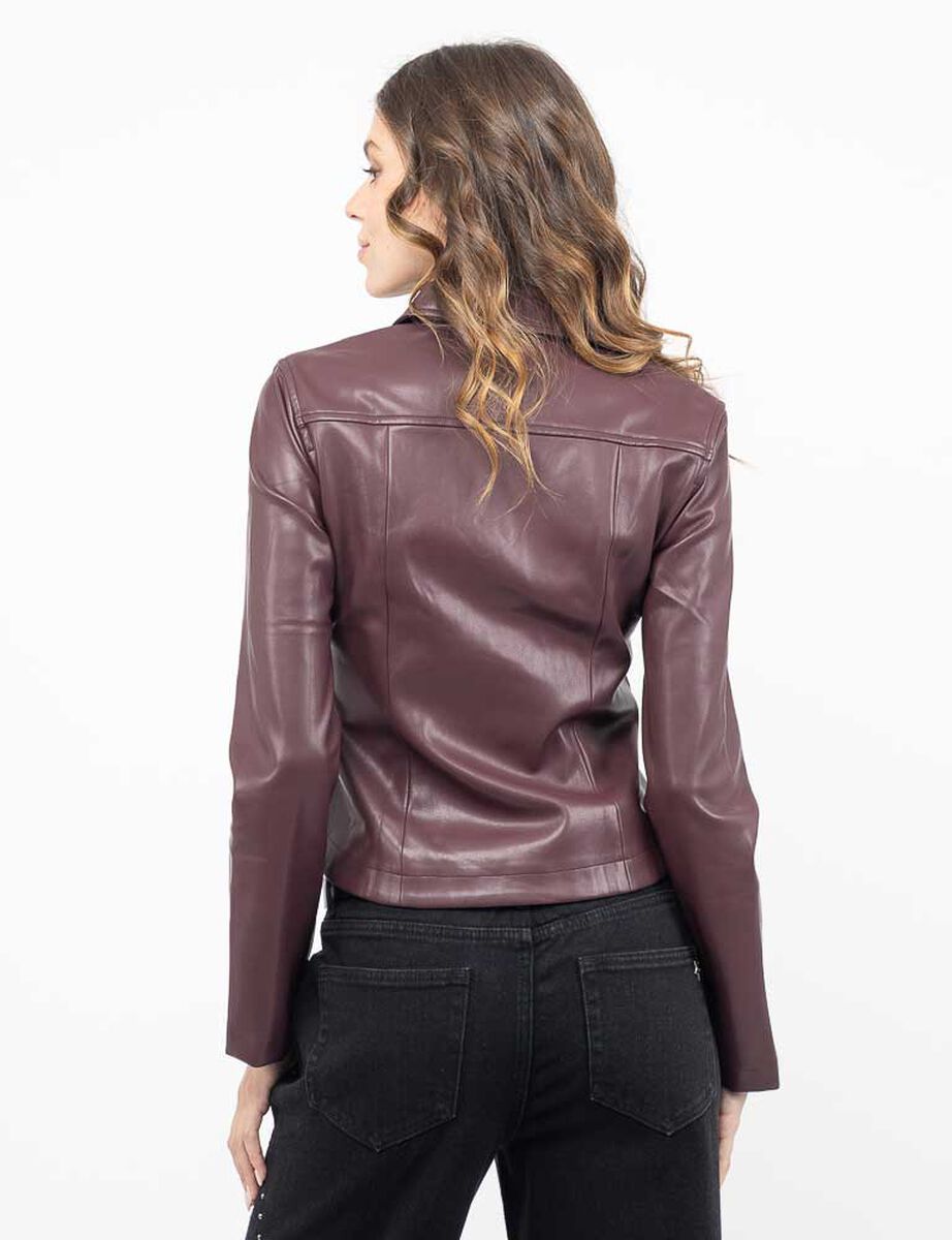 Chaqueta Ecocuero Mujer Soviet