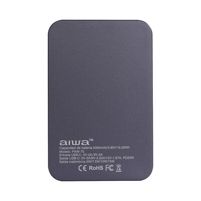 Imagen 2 del producto Cargador Bateria Externa Portatil Magnetica 5000mah Paw-70