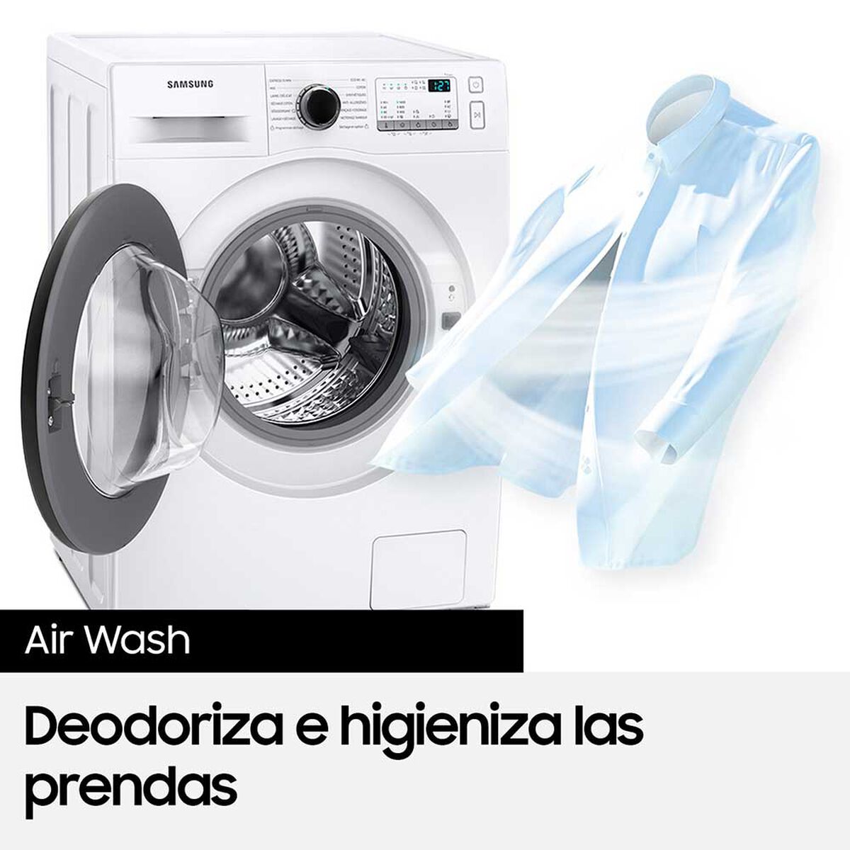 Lavadora Secadora Samsung WD95T4046CE/ZS 9,5/6 kg.