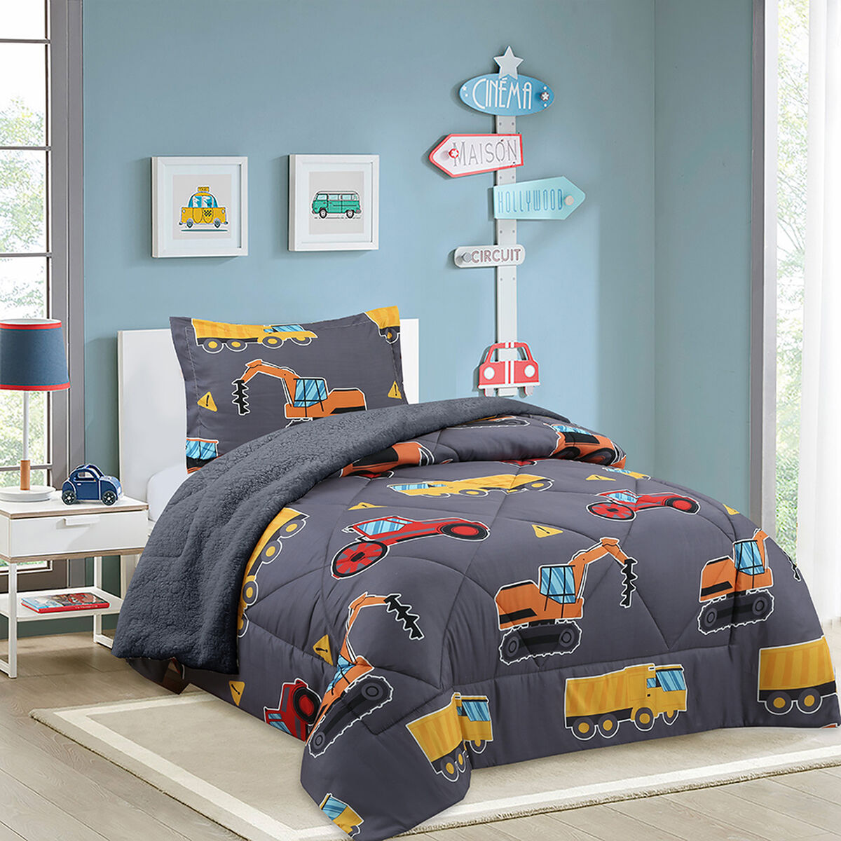 Plumón Doral 1,5 Plazas Kids Tractor