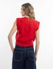 Sweater Sin Mangas Mujer Zibel