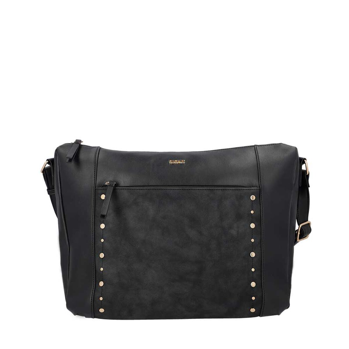 Cartera Minsk Mujer Negra Secret Abc