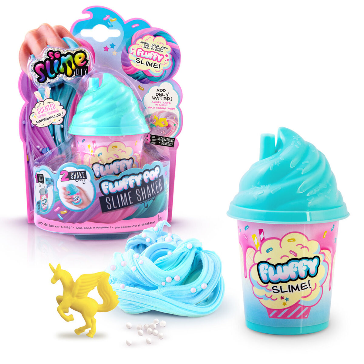 Slime Shaker Fluffy perfumado Wish Trade