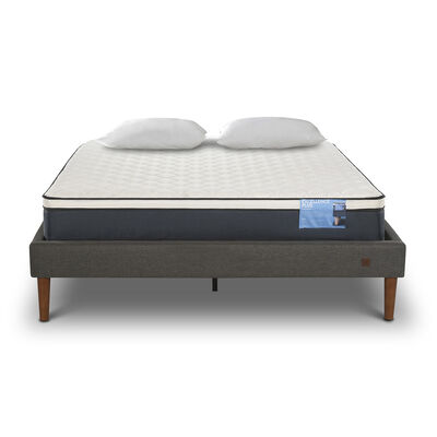Imagen 1 del producto Cama Europea CIC 2 Plazas Excellence Plus + Almohadas Viscoelásticas