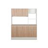 Mueble de Cocina CIC Niza 1 Caj&oacute;n 7 Puertas Blanco Alpino