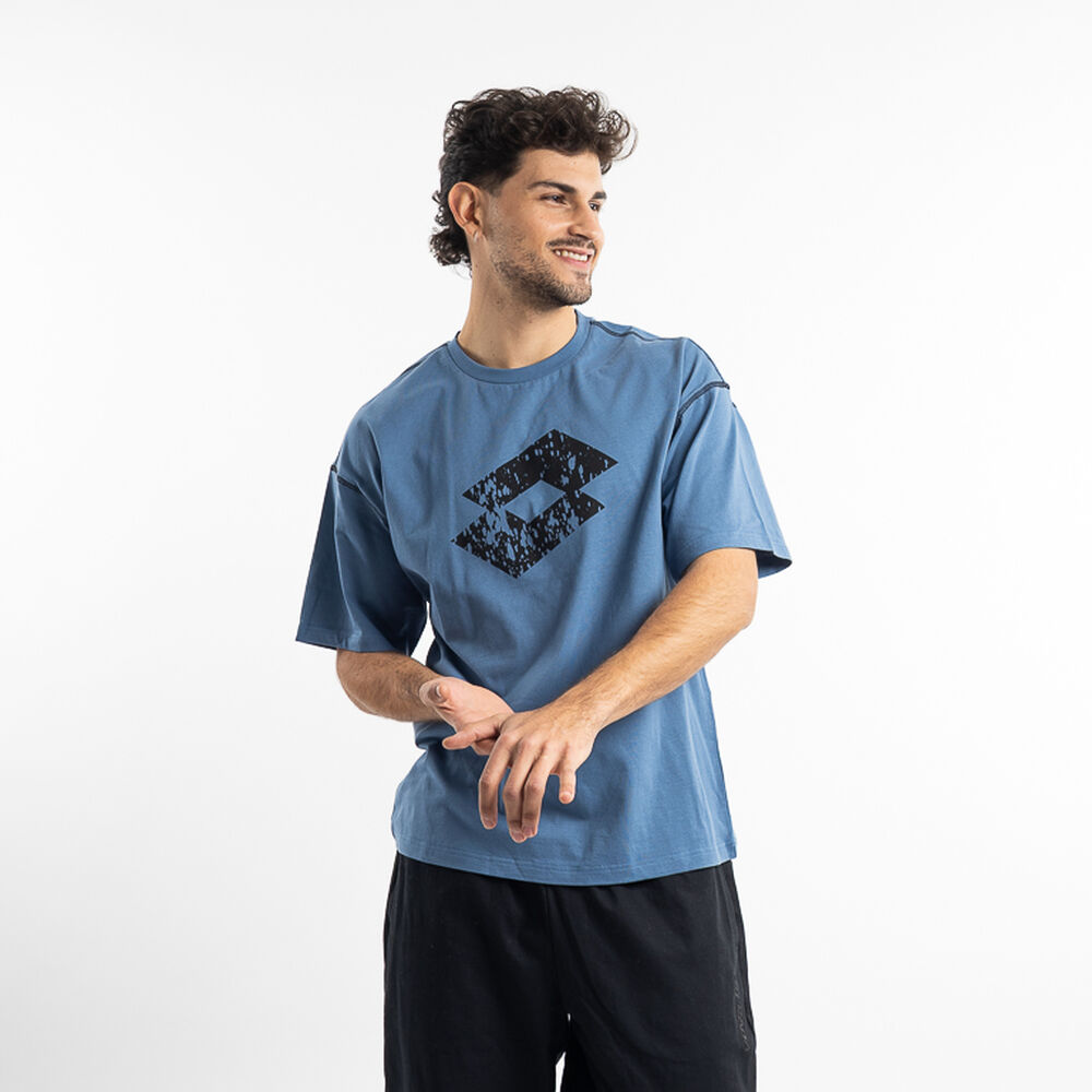 Polera Oversize Print Hombre Lotto Strada