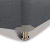 Cama Americana CIC Base Dividida 2 Plazas Excellence Plus + Respaldo + 2 Veladores New Gales