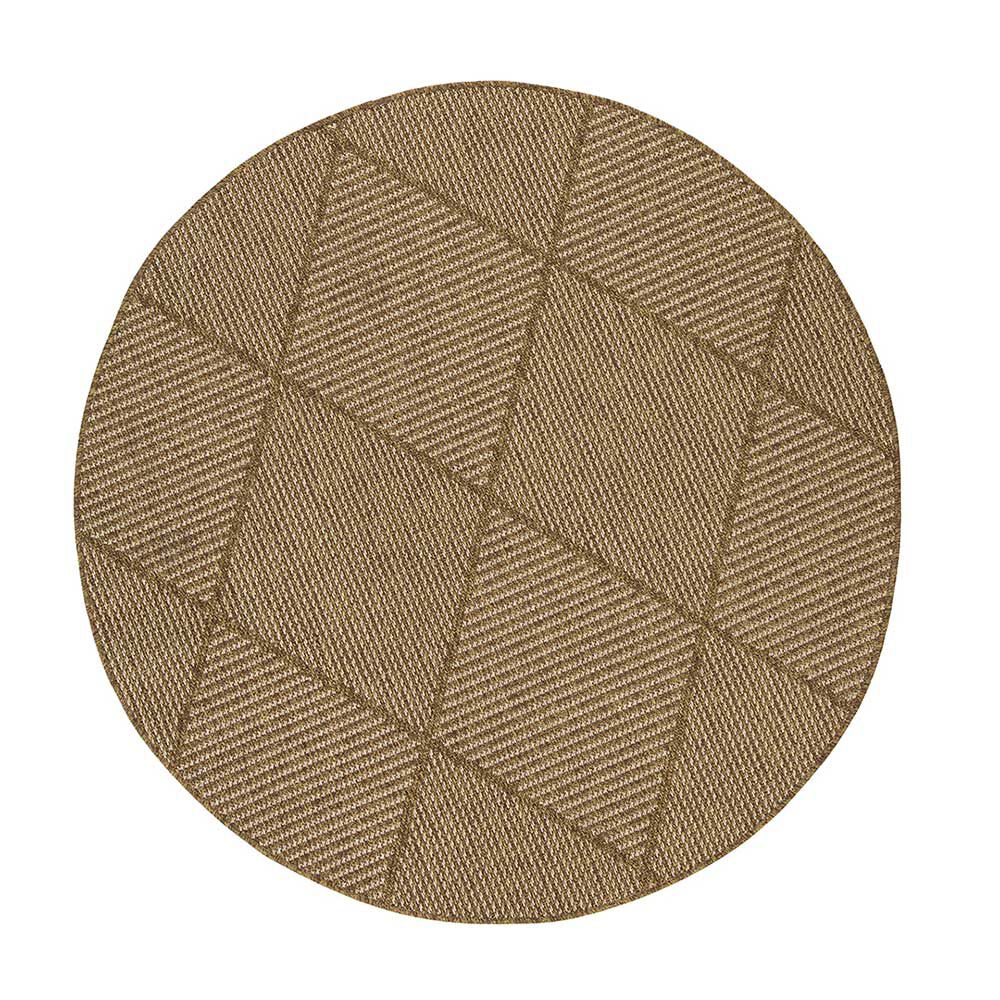 Alfombra Idetex Venus 150 x 150 cm Caramelo