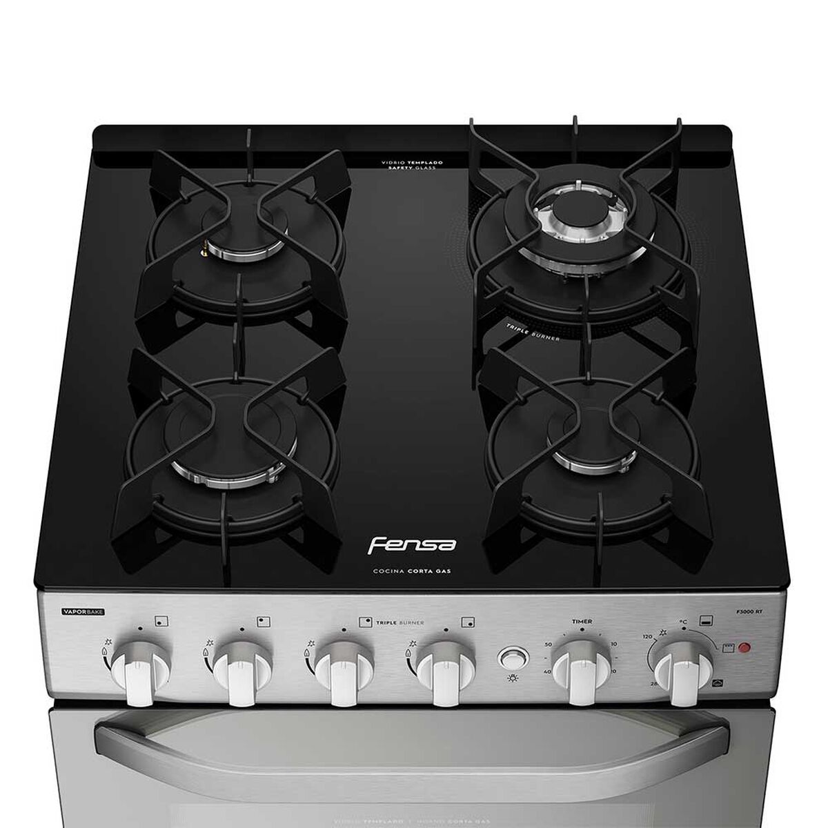Cocina a Gas Fensa F 3000 RT 4 Quemadores