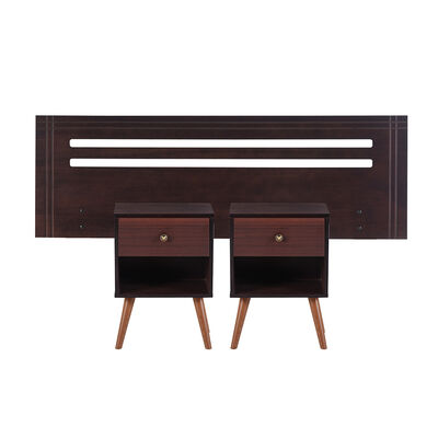 Imagen 2 del producto Respaldo 2 Plazas + 2 Veladores CIC New Munich