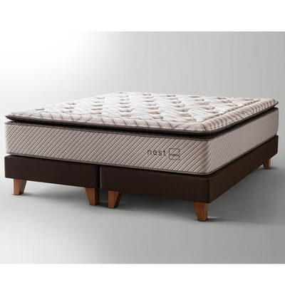 Imagen 2 del producto Cama Europea Rosen Base Dividida 2 Plazas Nest