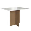 Juego de Comedor Home Mobili Monaco 4 Sillas Café