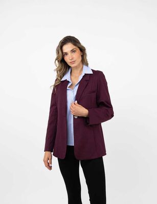 Imagen 1 del producto Blazer Mujer Zibel Burdeo