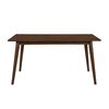 Mesa de Comedor Favatex Falkong Café Oscuro Negro