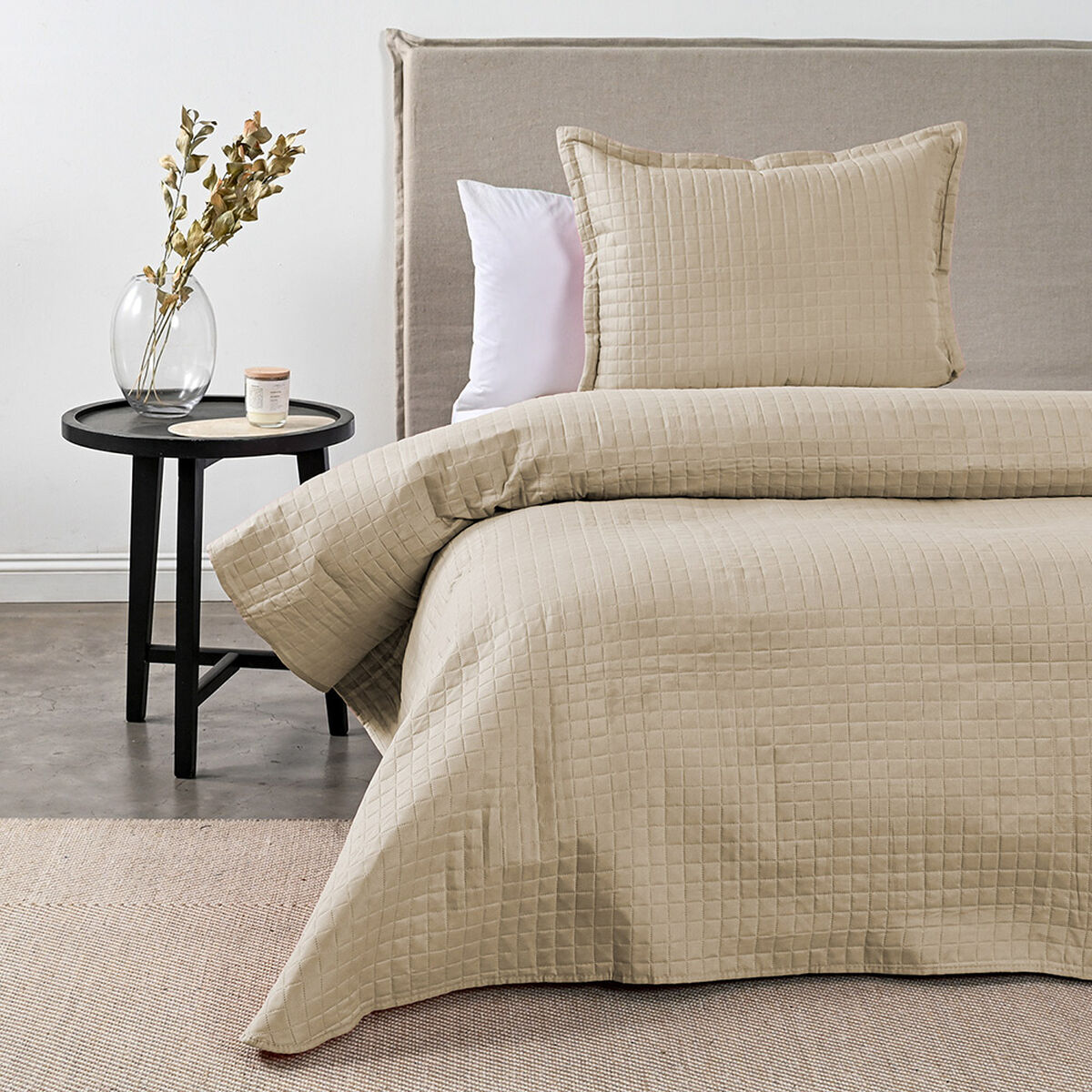 Quilt American Family Roller Heatpress 1,5 Plazas Beige