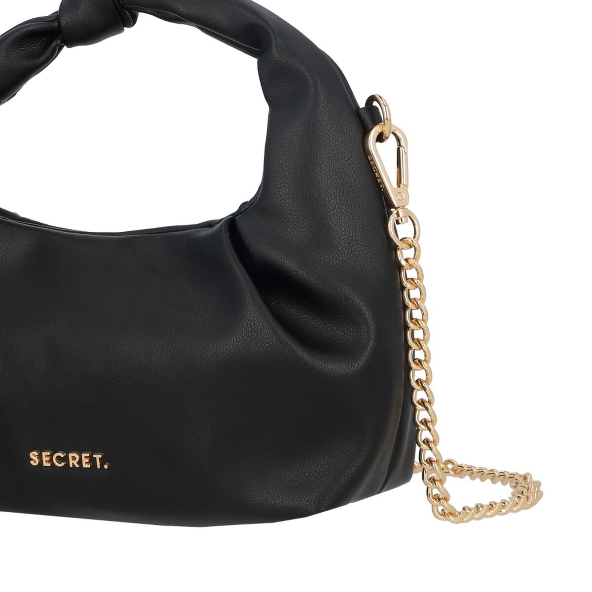 Cartera de Fiesta Secret Fete SC6 S Negro Brillante