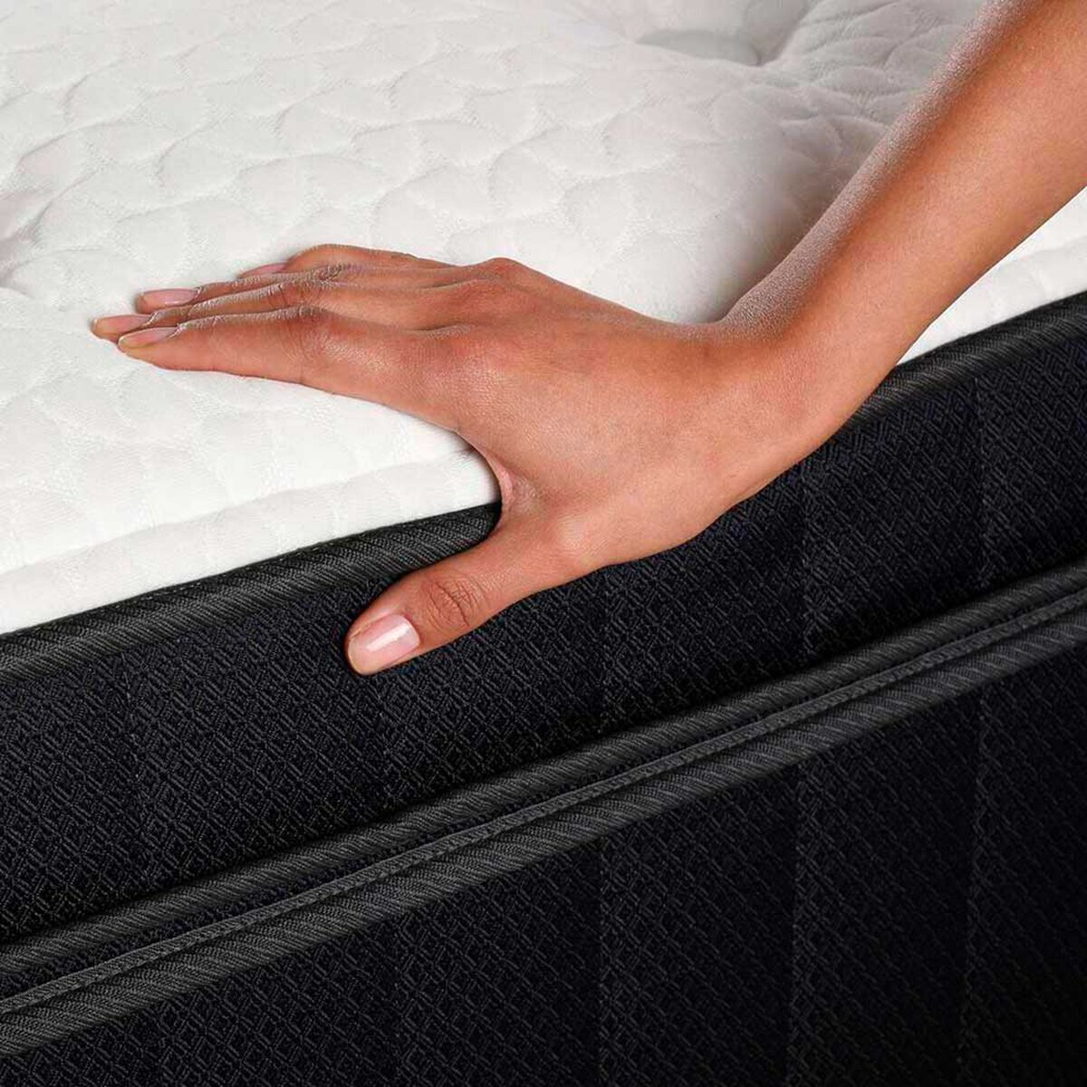 Cama Europea CIC Base Dividida King Grand Premium + Respaldo + Veladores