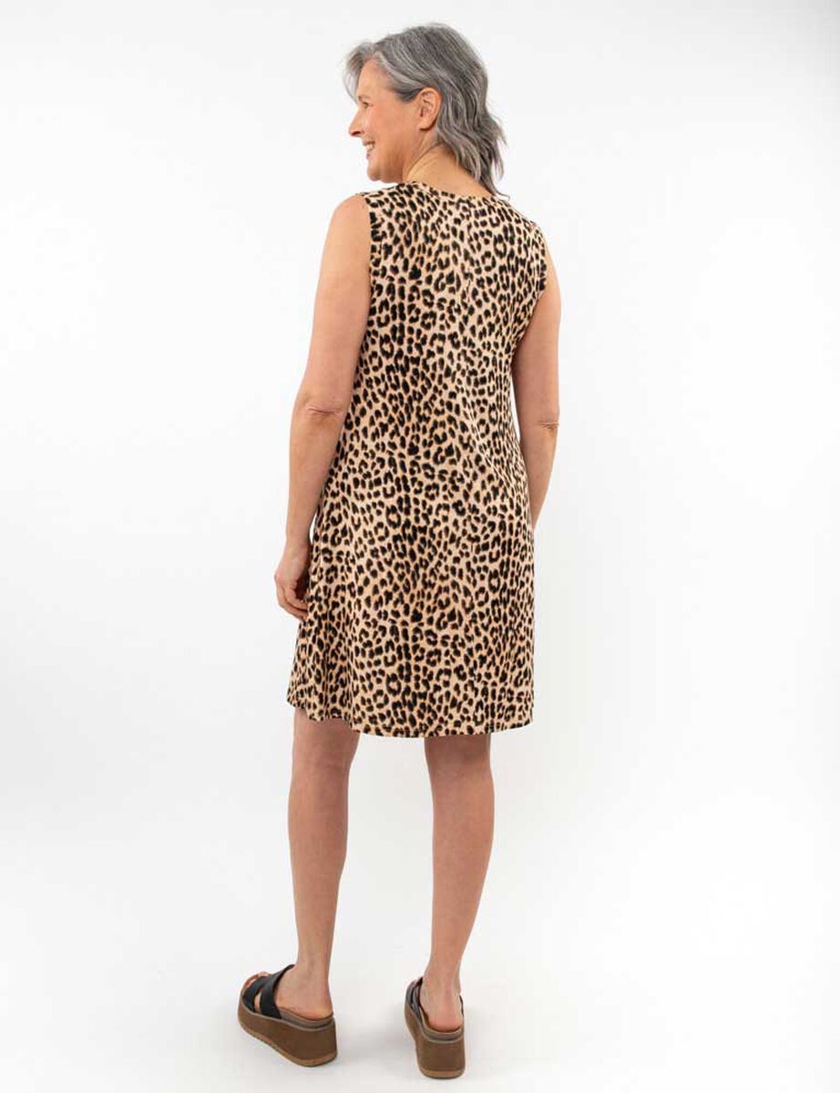 Vestido Midi Sin Mangas Mujer Portman Club