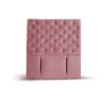 Respaldo Latam Home 1 Plaza Brescia Tela Velvet Palo Rosa