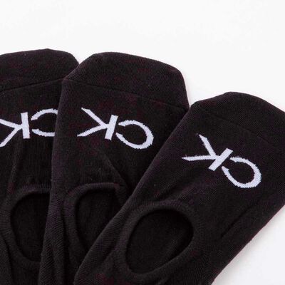 Imagen 2 del producto Pack 3 Calcetas de Algodón Negro Mujer Calvin Klein