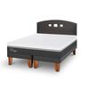 Cama Europea CIC Base Dividida 2 Plazas Ortopedic Advance + Respaldo Gales