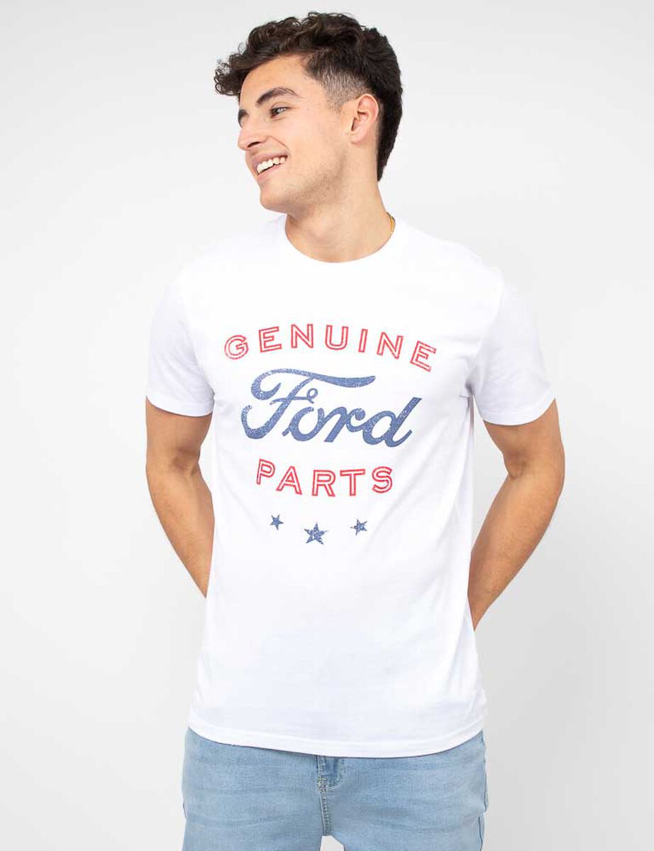 Polera Ford Manga Corta Hombre Icono