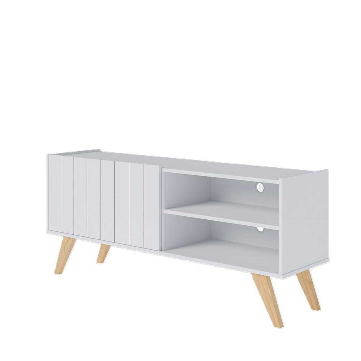 Rack TV Space Altavision Hasta 55" Blanco