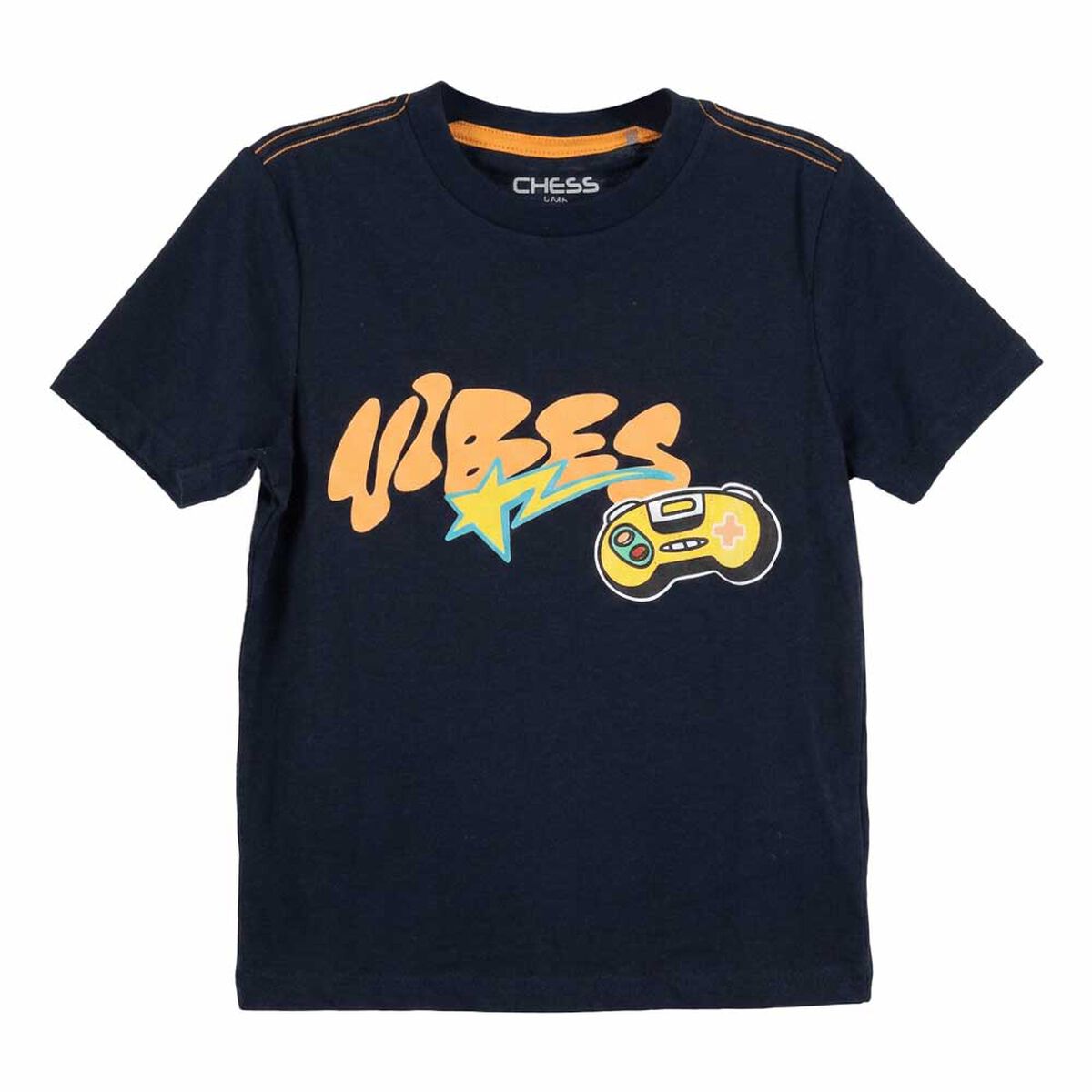 Polera Manga Corta Ni&ntilde;o Chess