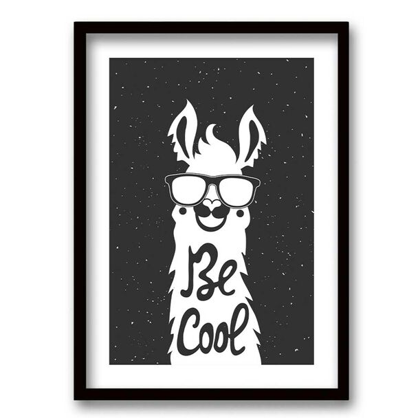 Cuadro Decorativo Retela Llama 70 x 50 cm