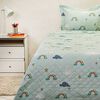 Cubrecama Infantil Estampado Casanova Kids 1,5 Plazas Rainbow