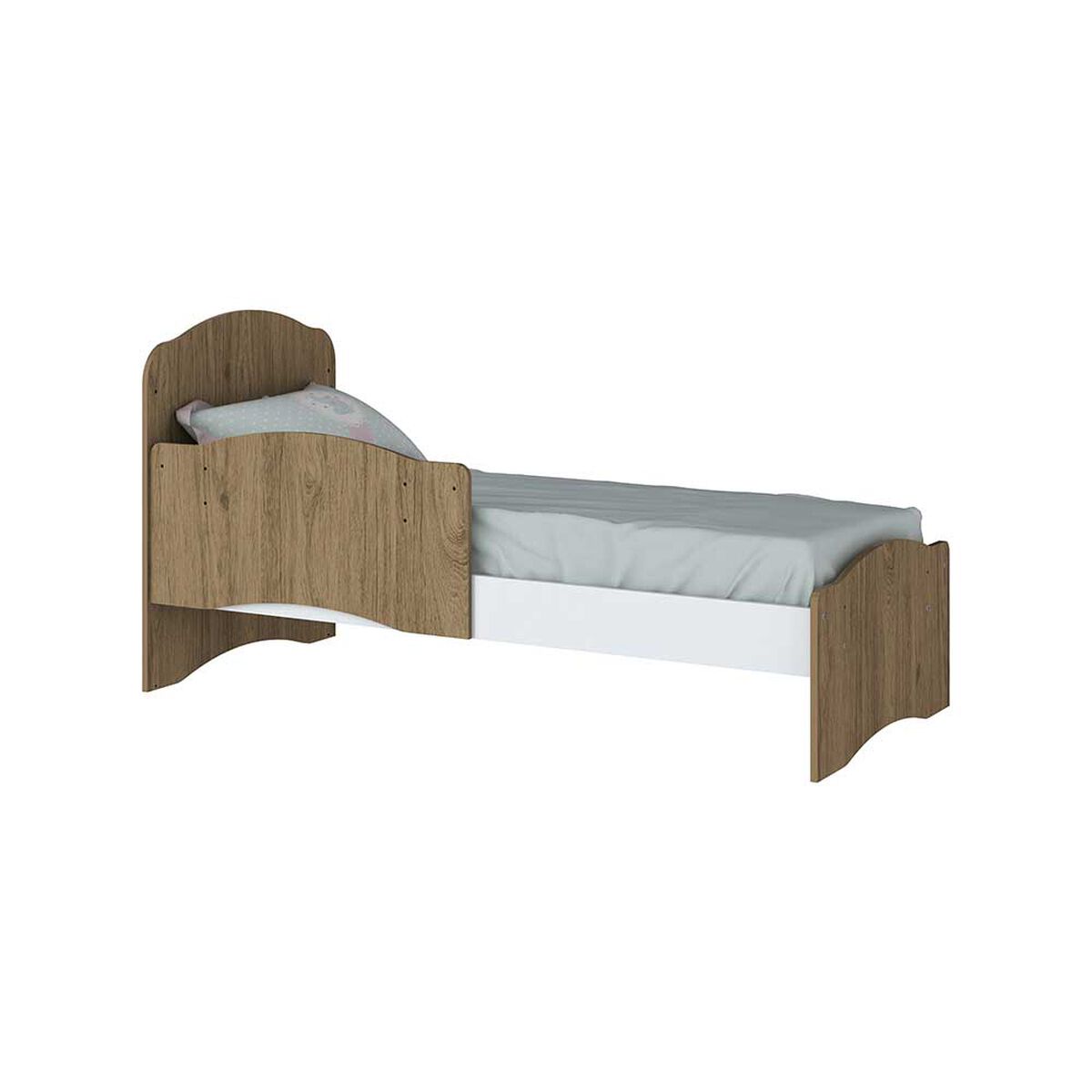 Cuna Home Mobili Vigo Café Blanco