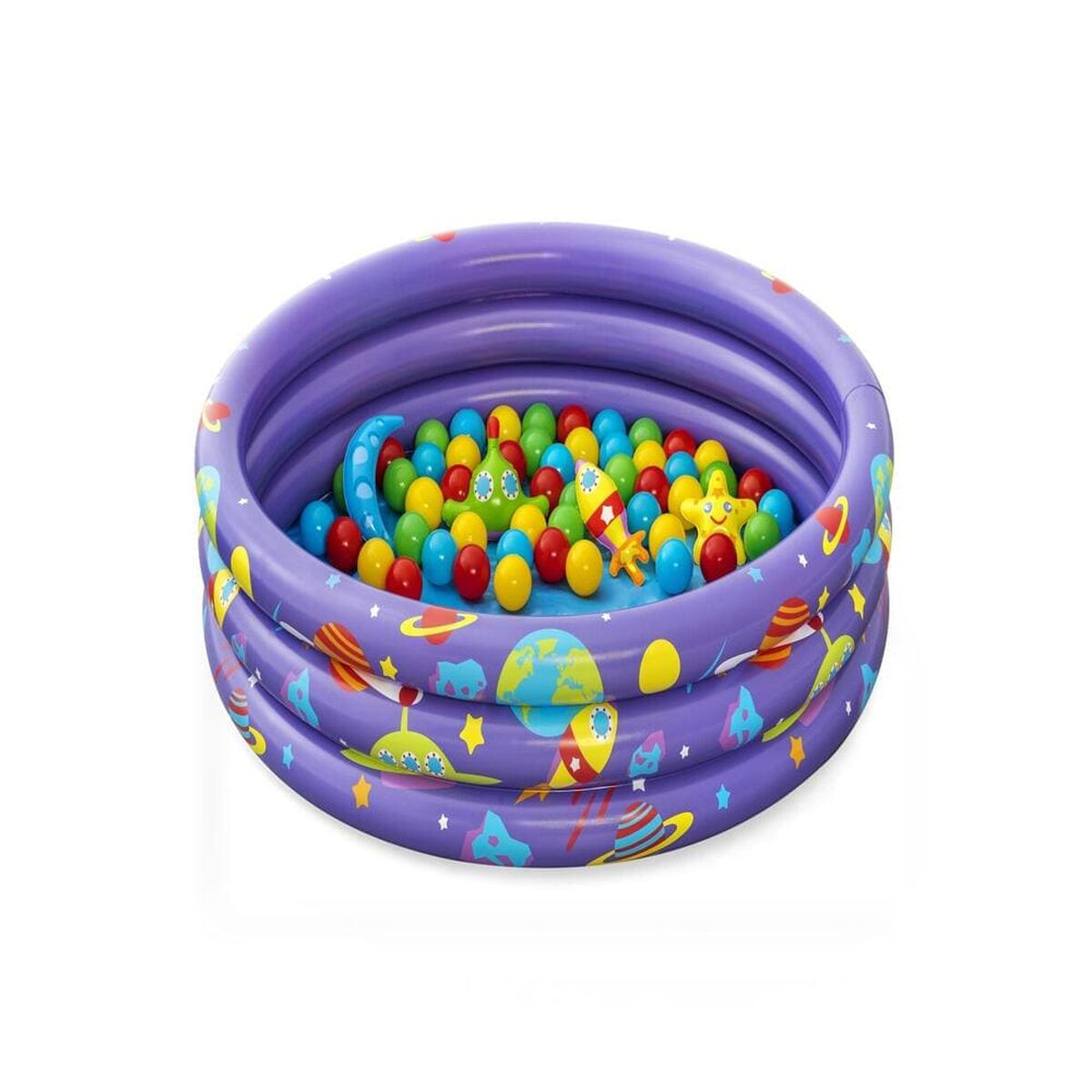 Piscina Inflable Redonda Morada Bestway